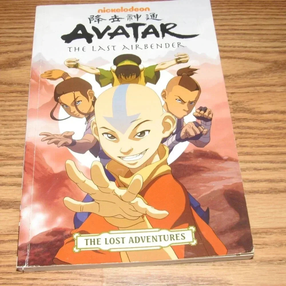Nickelodeon AVATAR The Last Airbender THE LOST ADVENTURES Graphic Action Book
